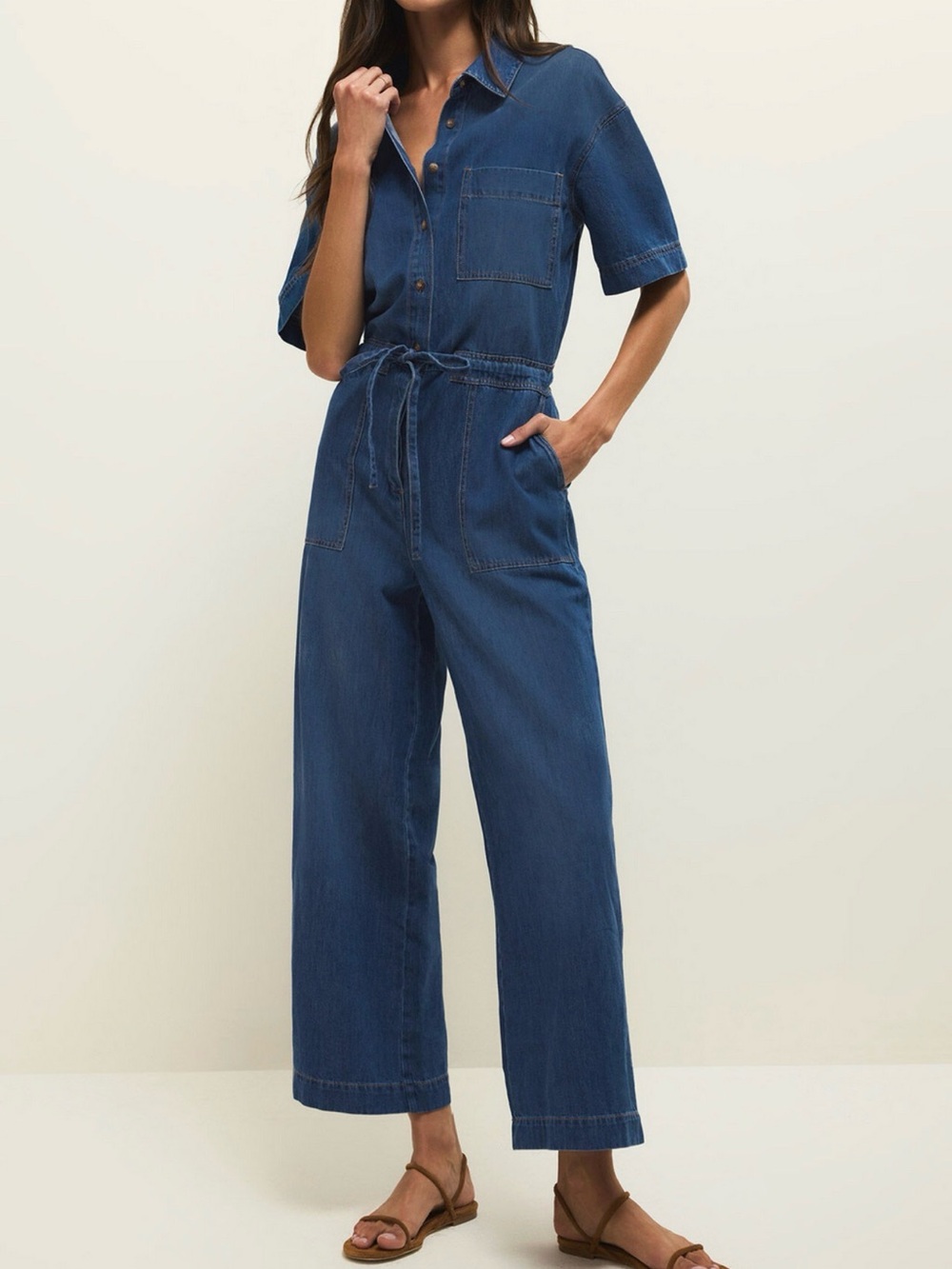 Elsie Denim Jumpsuit - Deep Water
Z-Supply